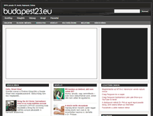 Tablet Screenshot of budapest23.eu